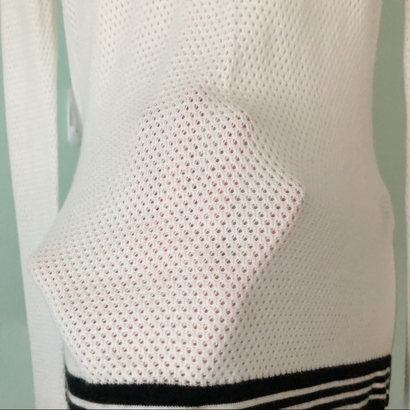 Rag & Bone Lightweight Mesh Splitback Knit Top - Picture 7 of 10